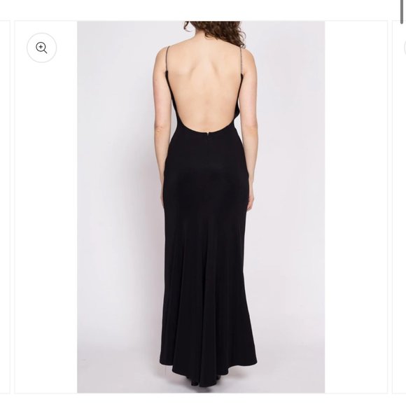 Jessica Mcclintock Gunne Sax Open Back Formal Dress - Picture 2 of 8